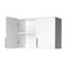 White Wall Cabinet with 16 inches Depth, Adjustable Shelf and Soft-Edge Doors